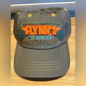 Disney Parks Tron Flynn’s Arcade Top Score Club Cap Hat Adjustable New